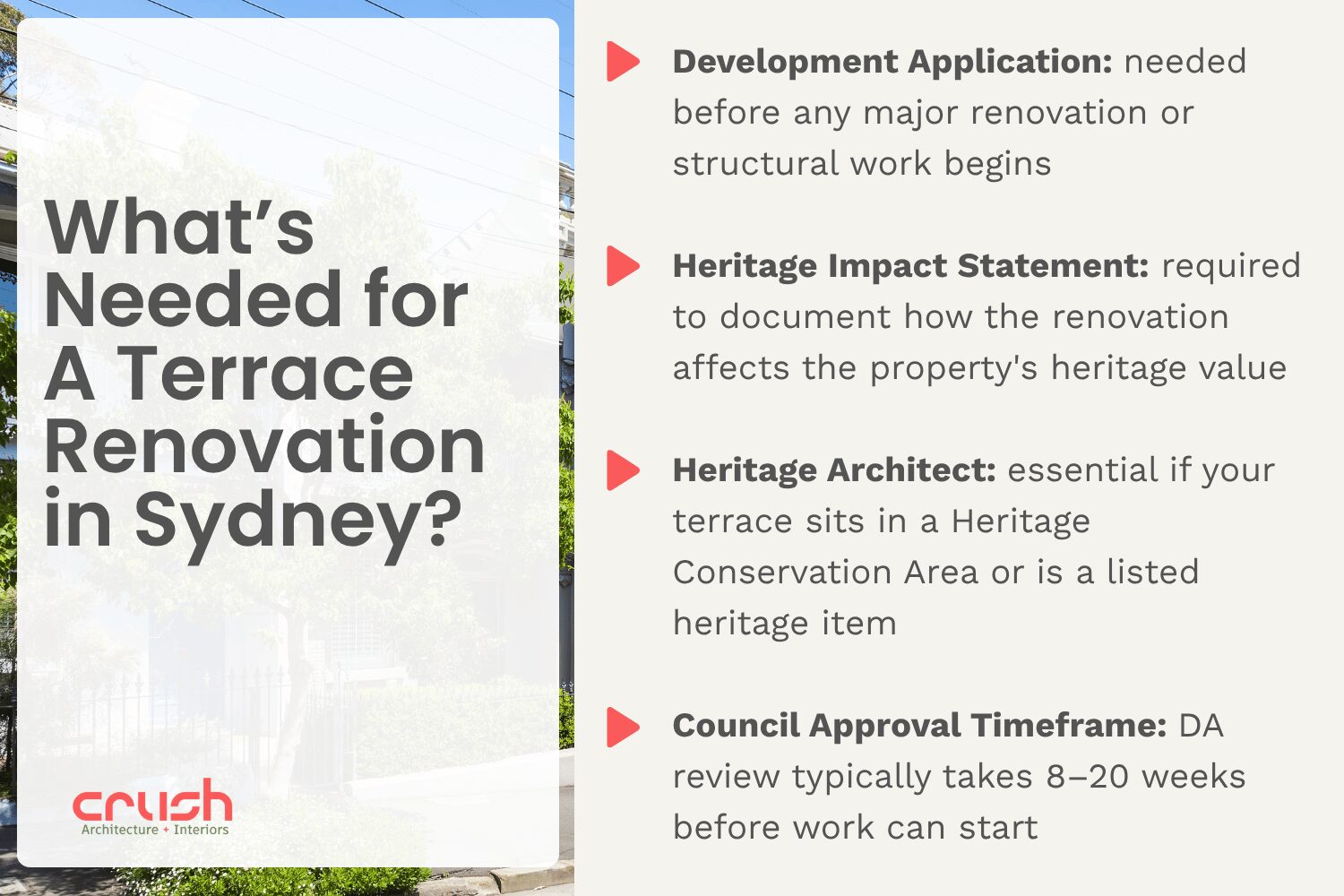 What’s Needed for A Terrace Renovation in Sydney?